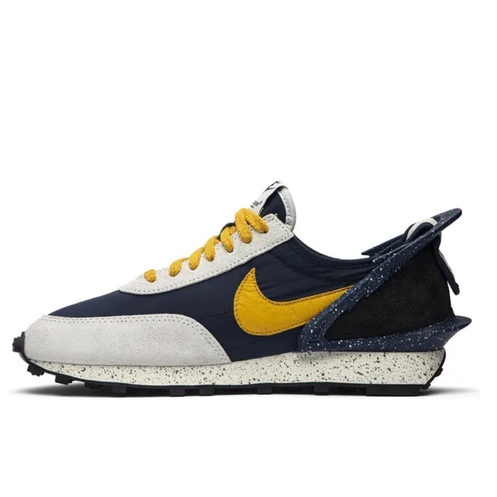 Nike x Undercover Daybreak Obsidian Retro Sneakers Beige, Blue & Yellow | 14